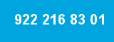 922 216 83 01